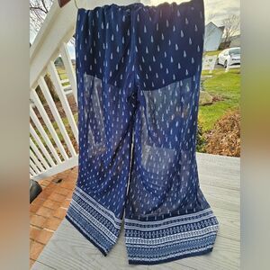 LIVE 4 TRUTH Summer Boho flowy pants w belt